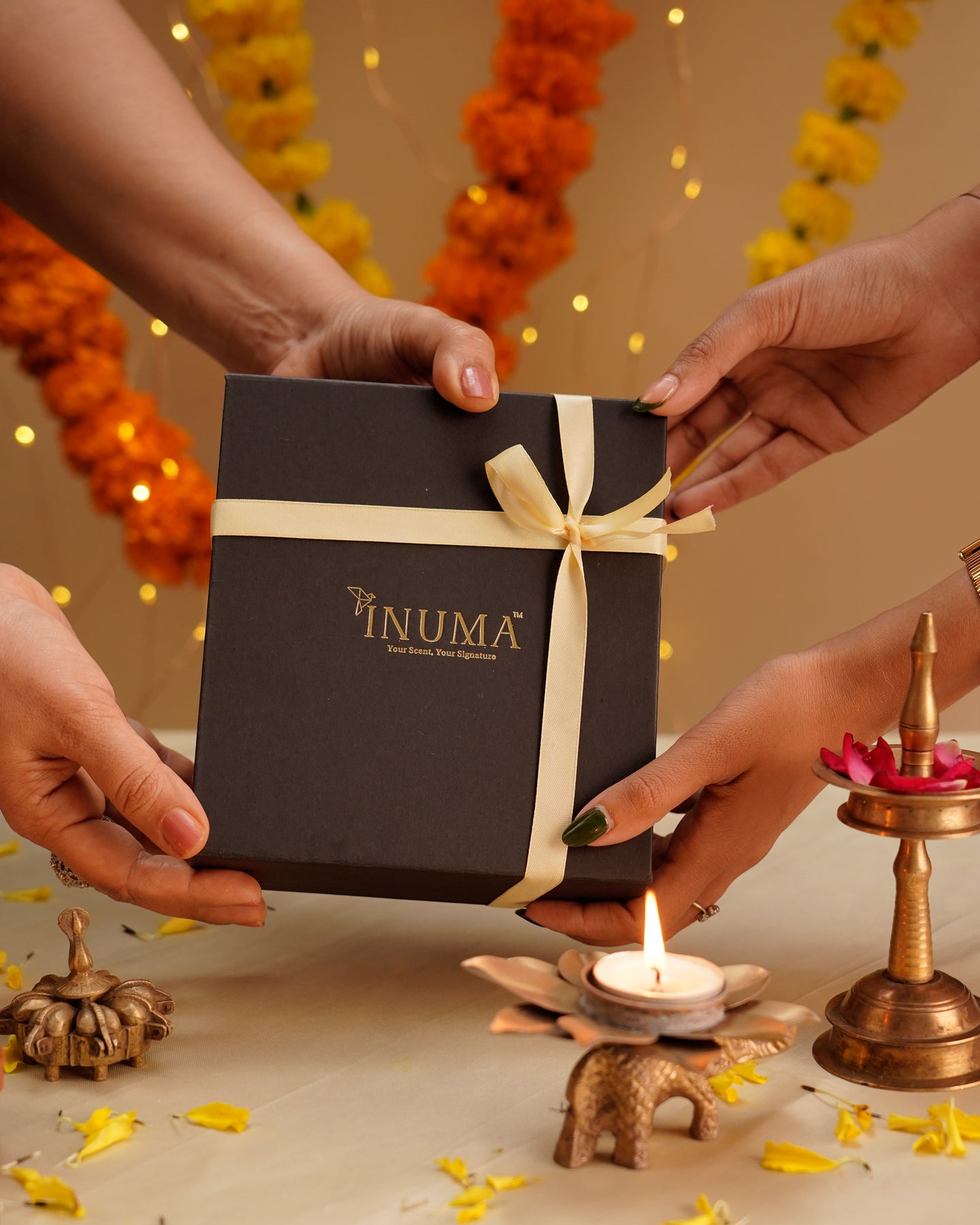 Inuma Luxe Trio (Pack of 2 Perfumes & 1 Body Lotion)